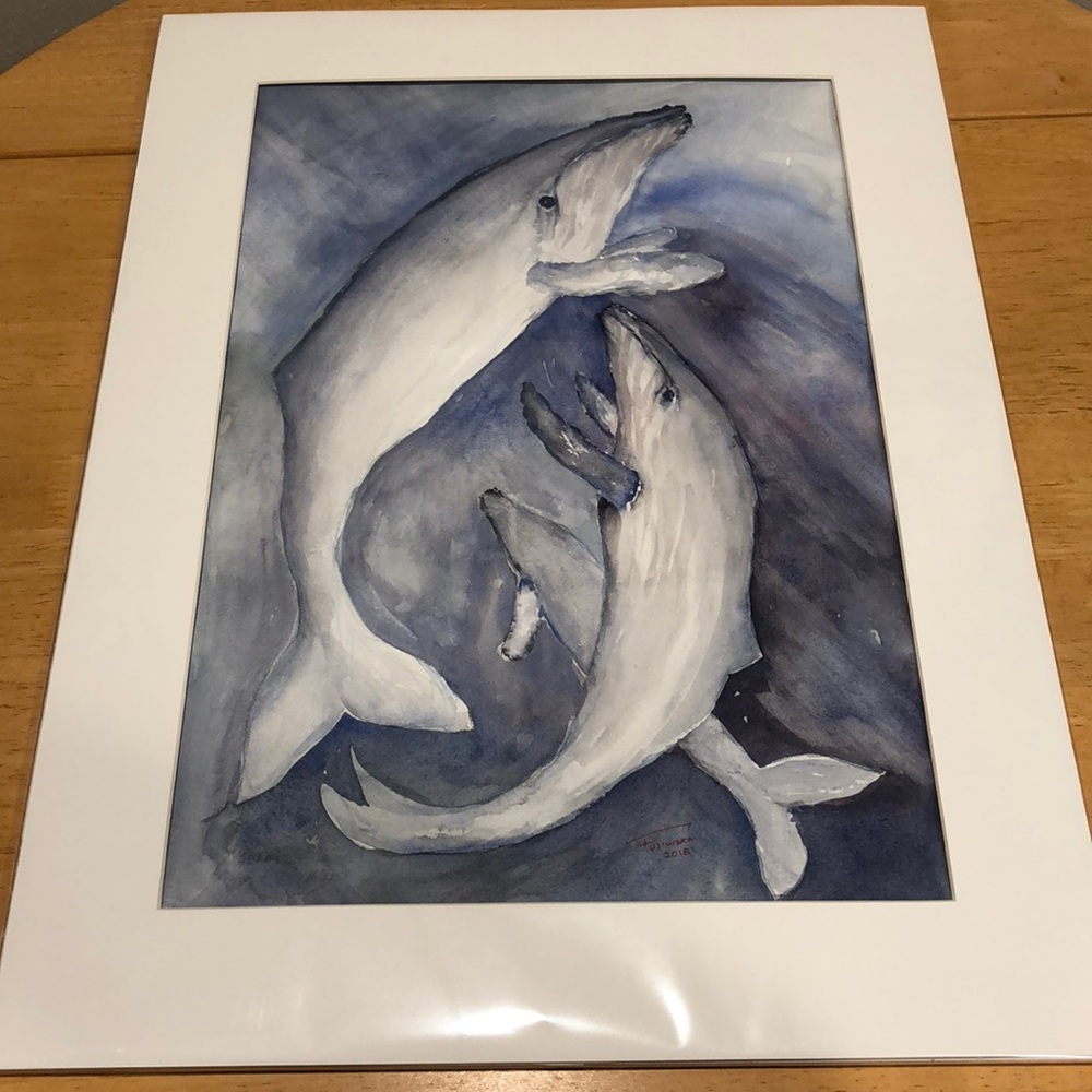 Original watercolor painting